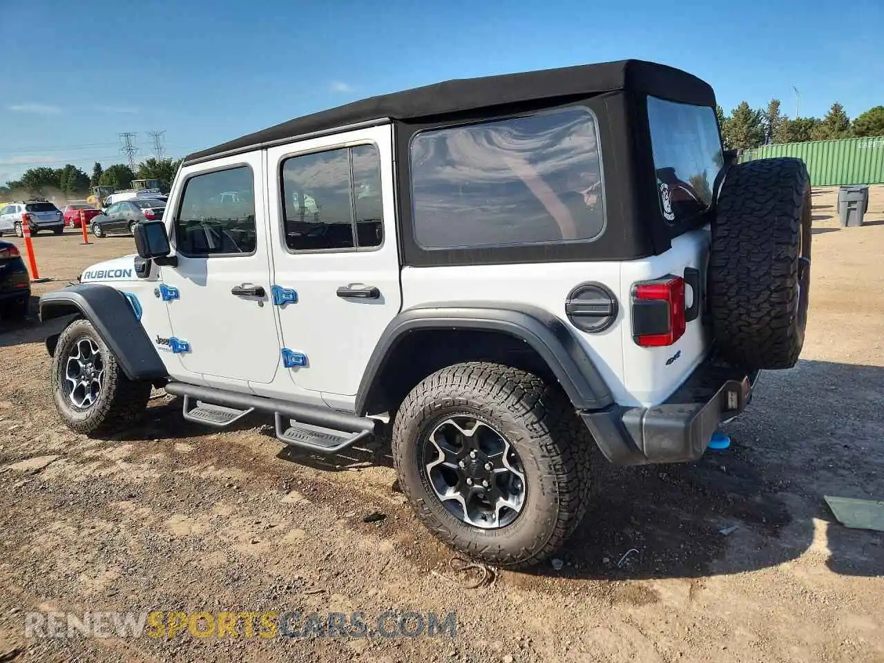 2 Photograph of a damaged car 1C4JJXR62MW808080 JEEP WRANGLER 2021