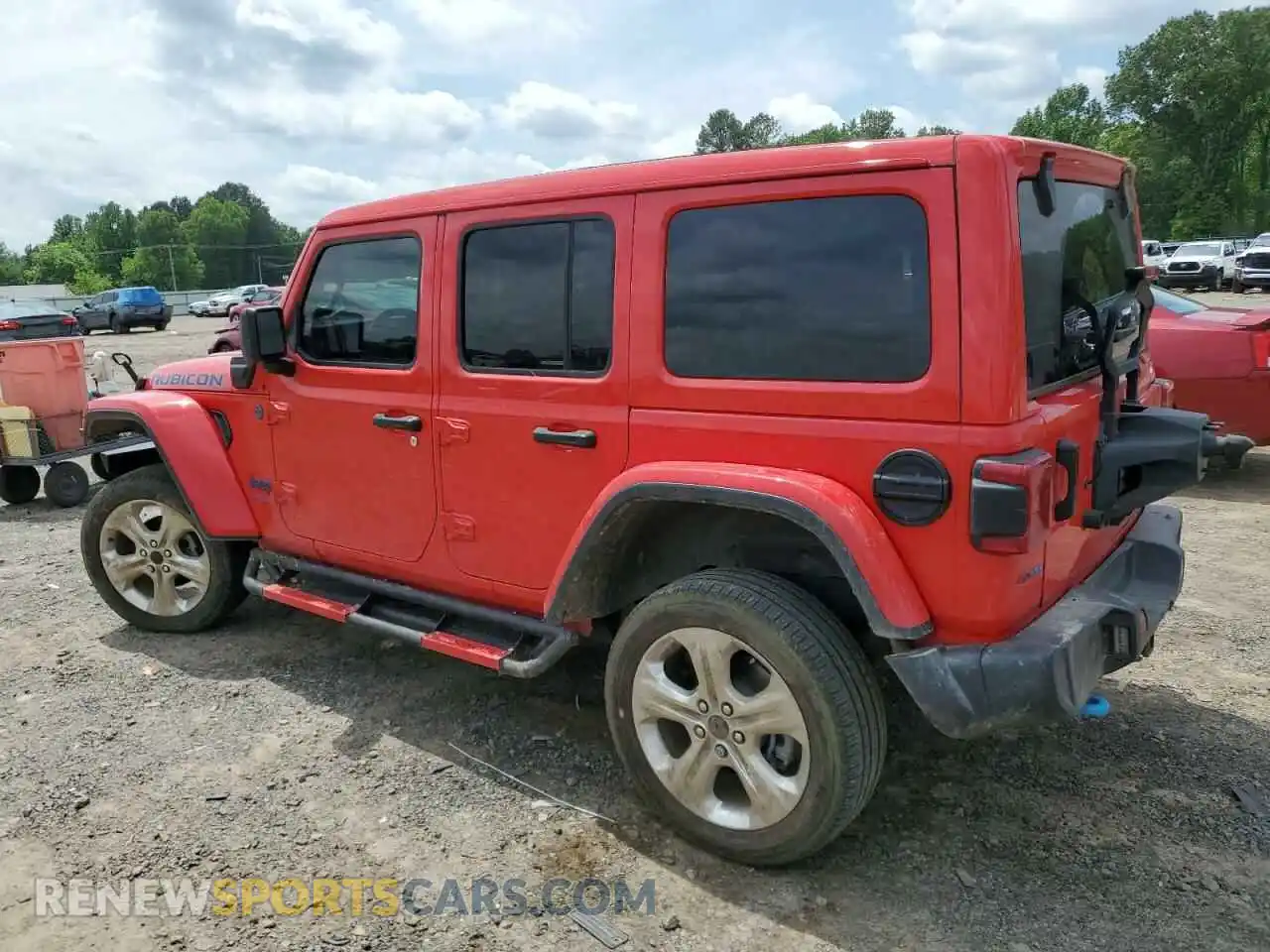 2 Photograph of a damaged car 1C4JJXR63MW749931 JEEP WRANGLER 2021