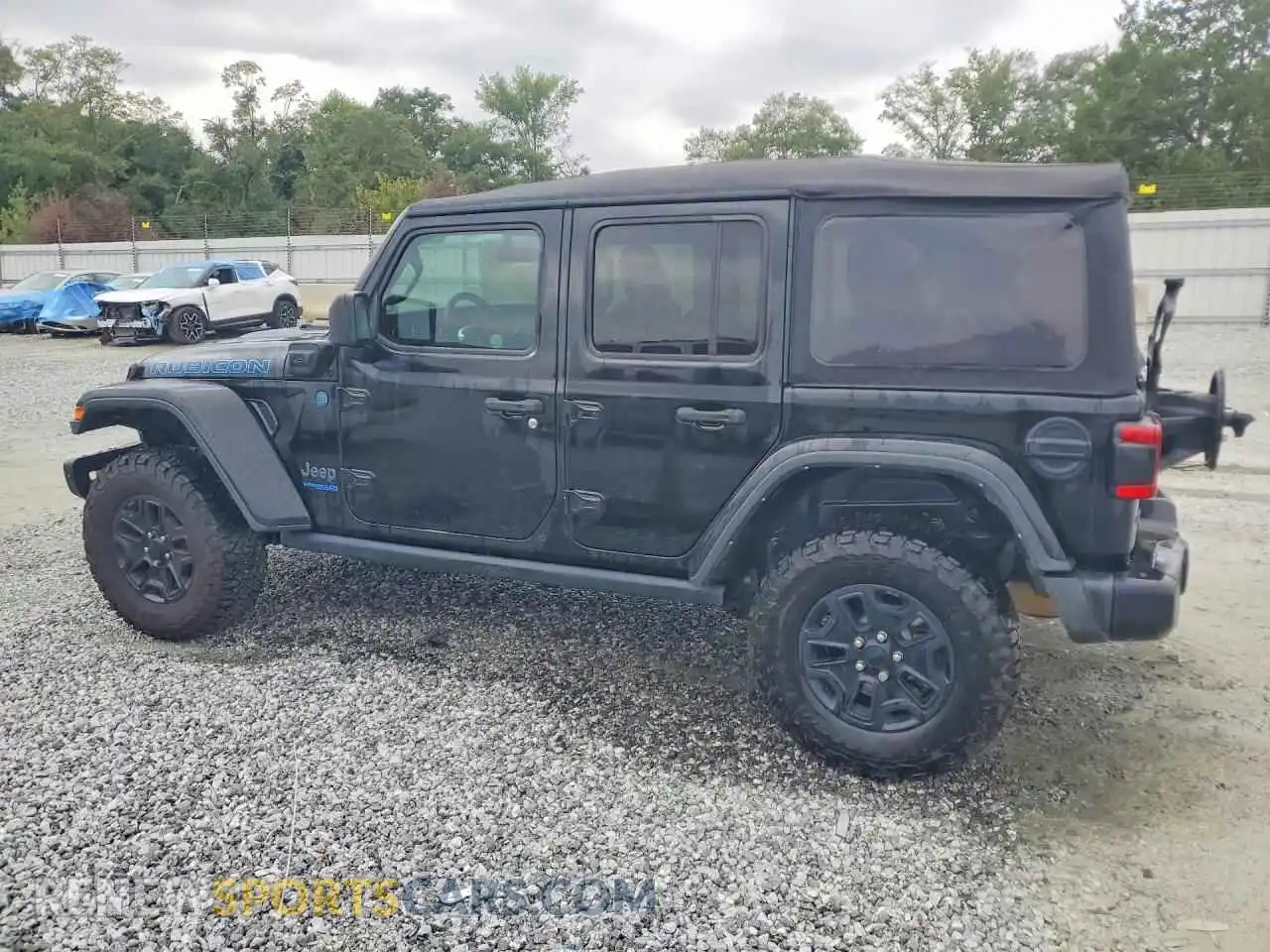 2 Photograph of a damaged car 1C4JJXR63MW773484 JEEP WRANGLER 2021