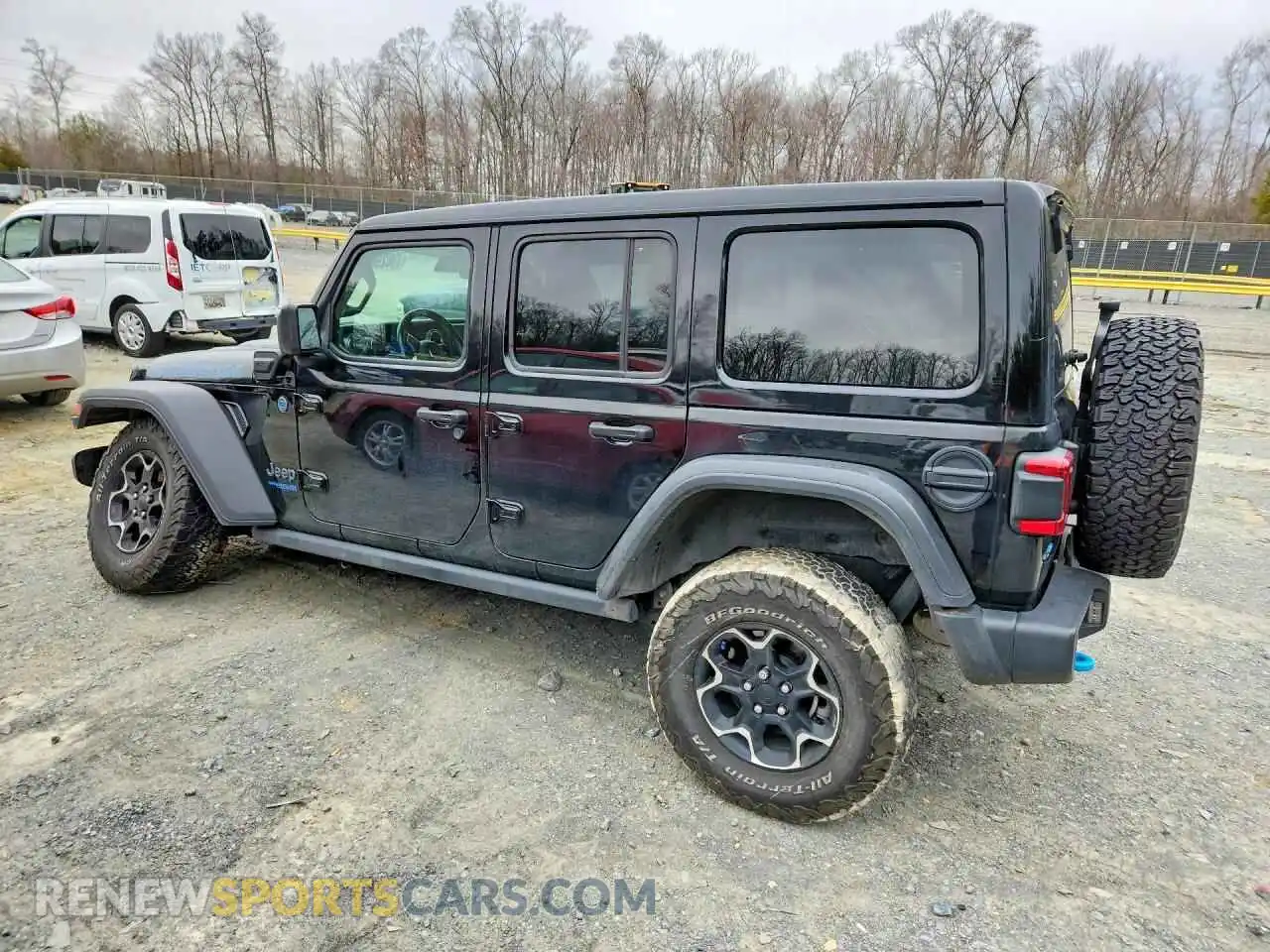 2 Photograph of a damaged car 1C4JJXR64MW743474 JEEP WRANGLER 2021