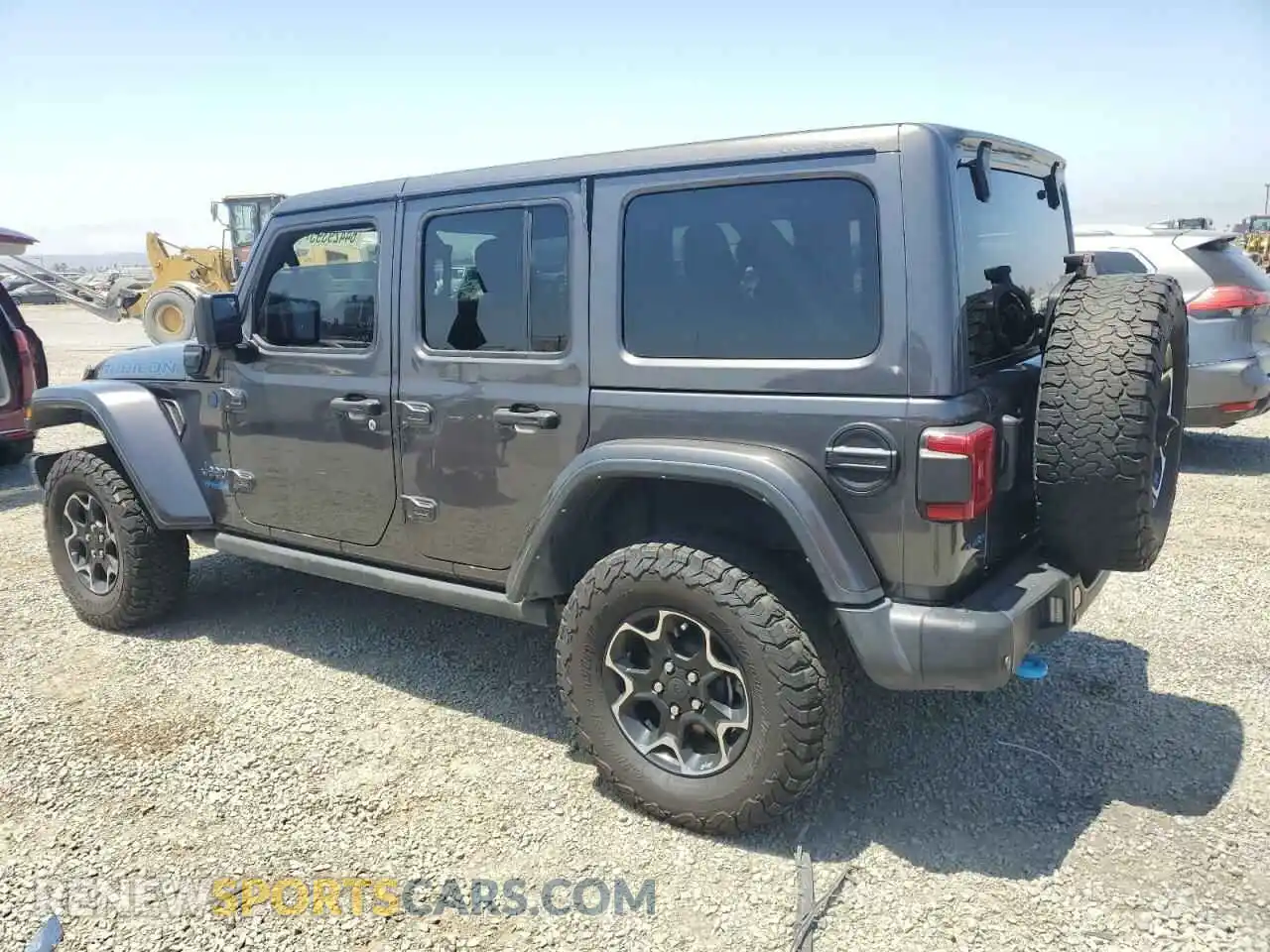 2 Photograph of a damaged car 1C4JJXR65MW674956 JEEP WRANGLER 2021