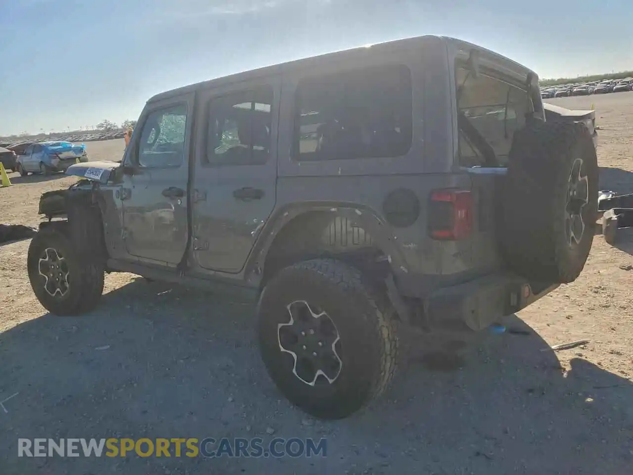 2 Photograph of a damaged car 1C4JJXR67MW675073 JEEP WRANGLER 2021