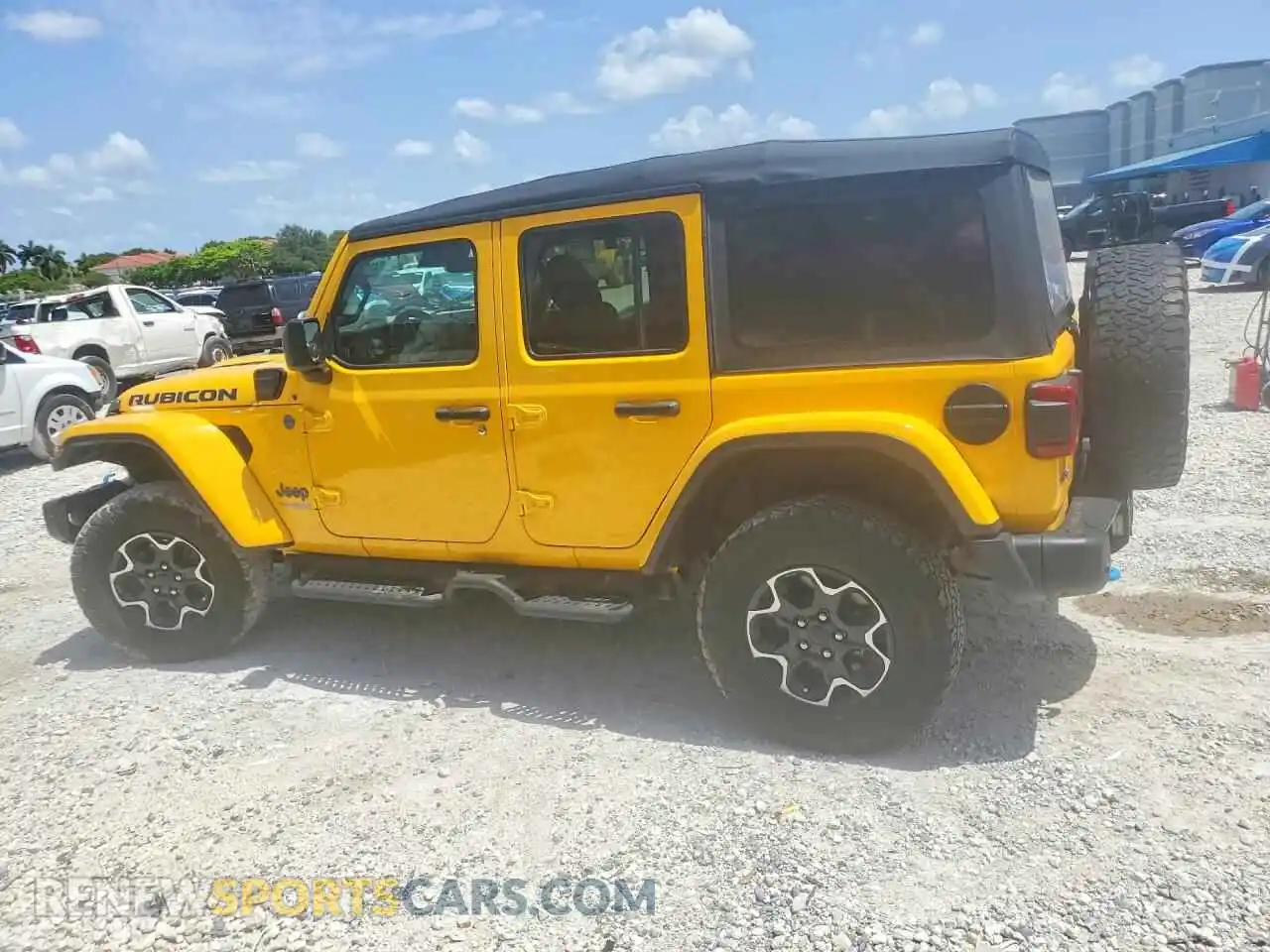 2 Photograph of a damaged car 1C4JJXR68MW634063 JEEP WRANGLER 2021