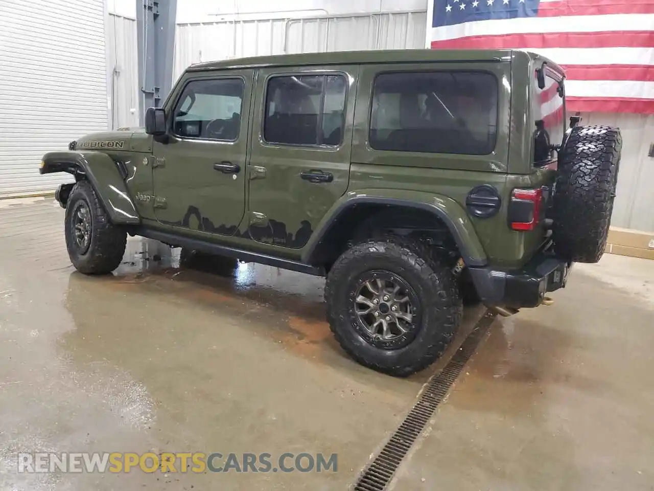 2 Photograph of a damaged car 1C4JJXSJ2MW735338 JEEP WRANGLER 2021