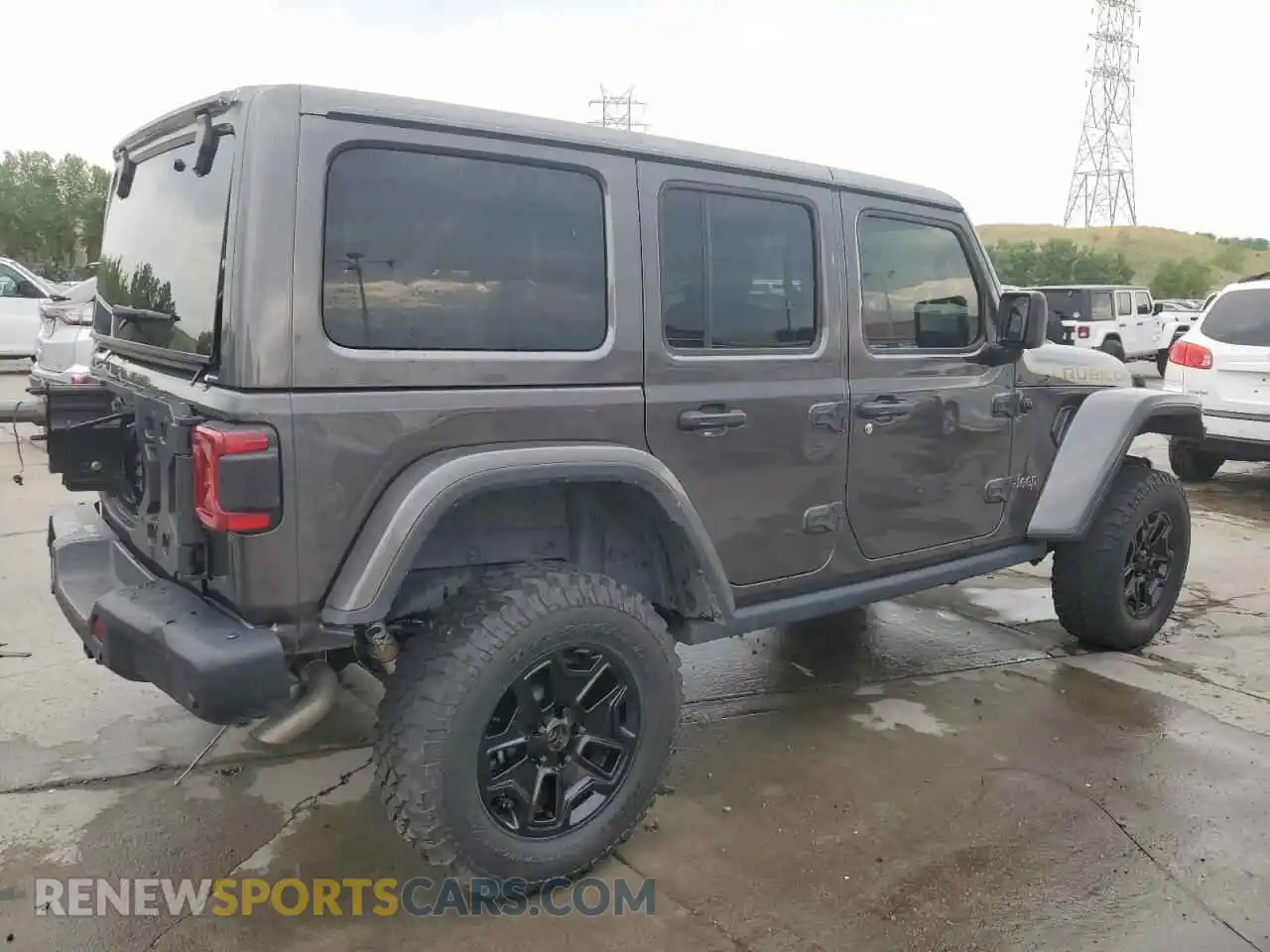 3 Фотография поврежденного автомобиля 1C4JJXSJ2MW761521 JEEP WRANGLER 2021
