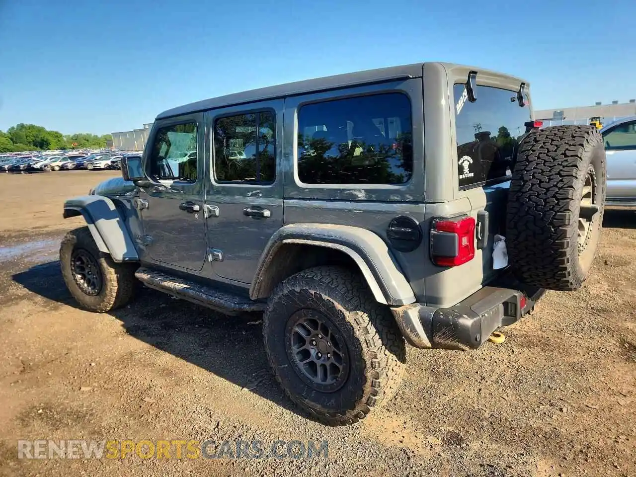 2 Photograph of a damaged car 1C4JJXSJ4MW805504 JEEP WRANGLER 2021