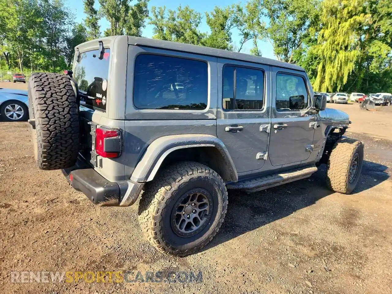 3 Photograph of a damaged car 1C4JJXSJ4MW805504 JEEP WRANGLER 2021
