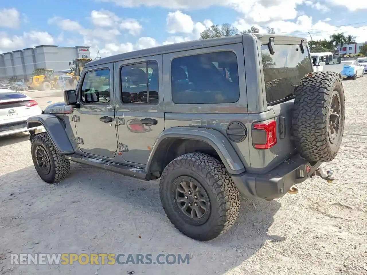 2 Photograph of a damaged car 1C4JJXSJ7MW828615 JEEP WRANGLER 2021