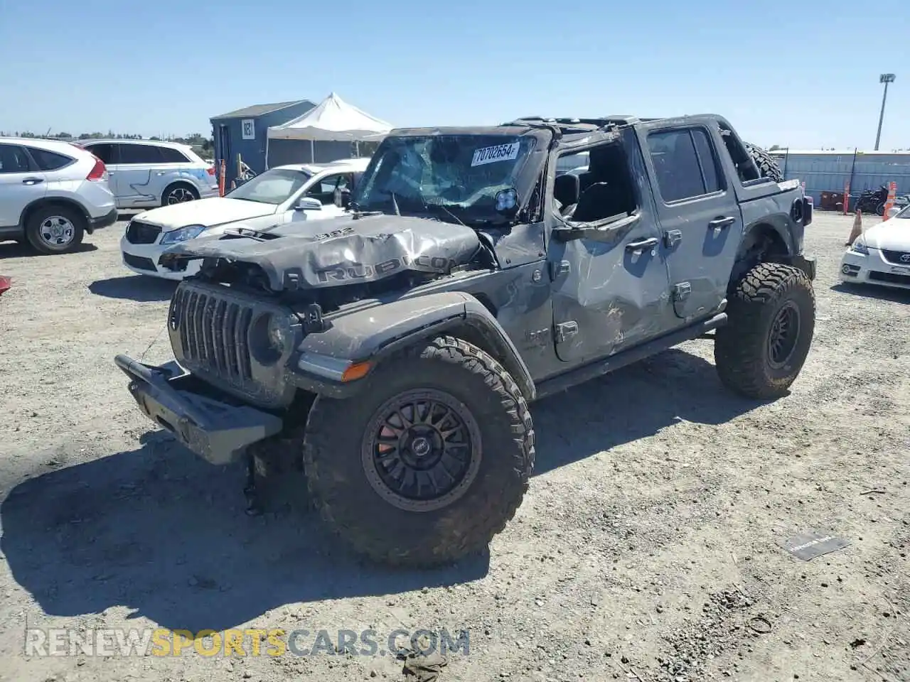 1 Photograph of a damaged car 1C4JJXSJXMW703527 JEEP WRANGLER 2021