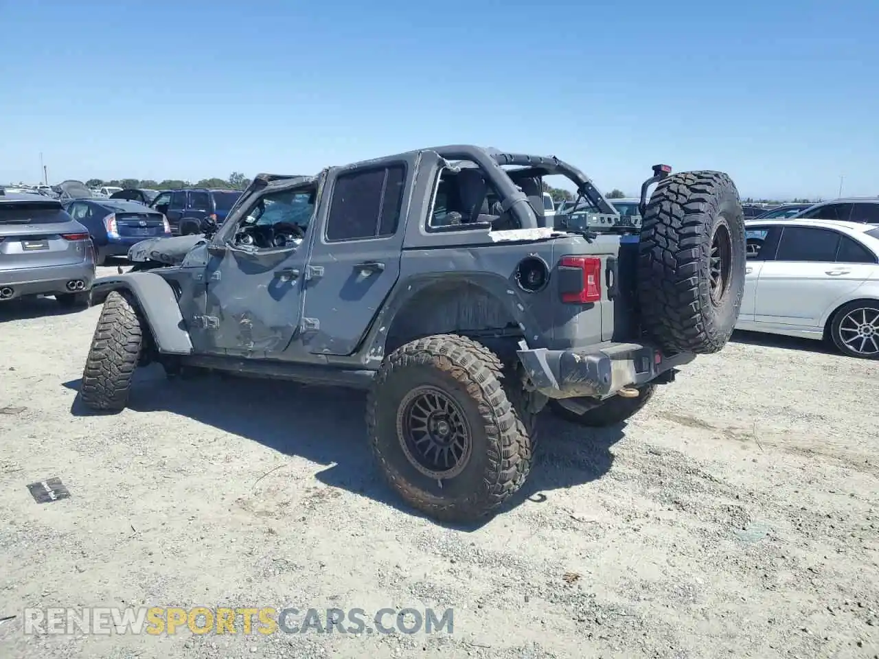 2 Photograph of a damaged car 1C4JJXSJXMW703527 JEEP WRANGLER 2021