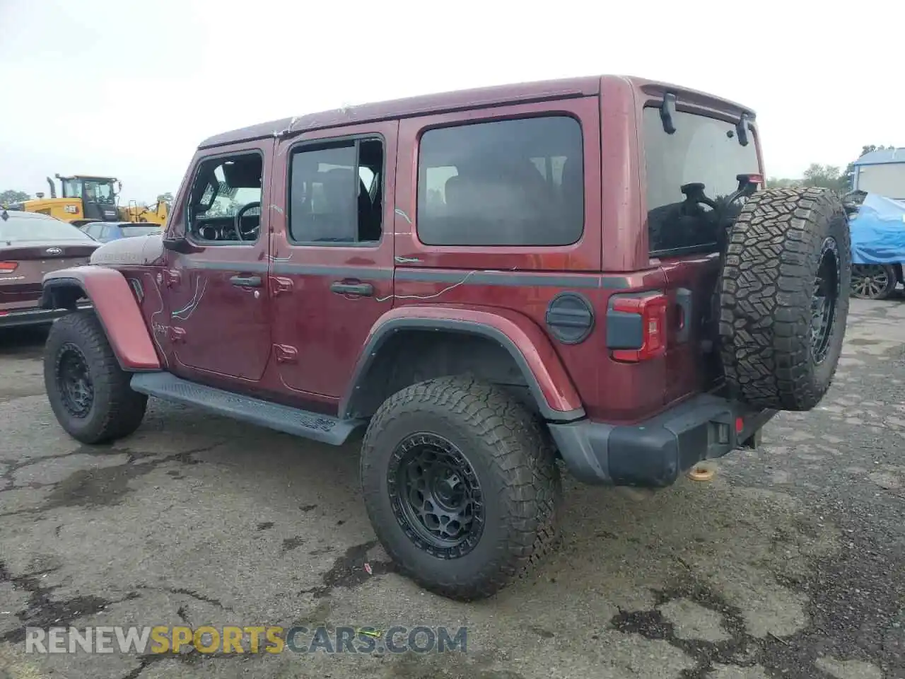 2 Photograph of a damaged car 1C4JJXSJXMW710977 JEEP WRANGLER 2021