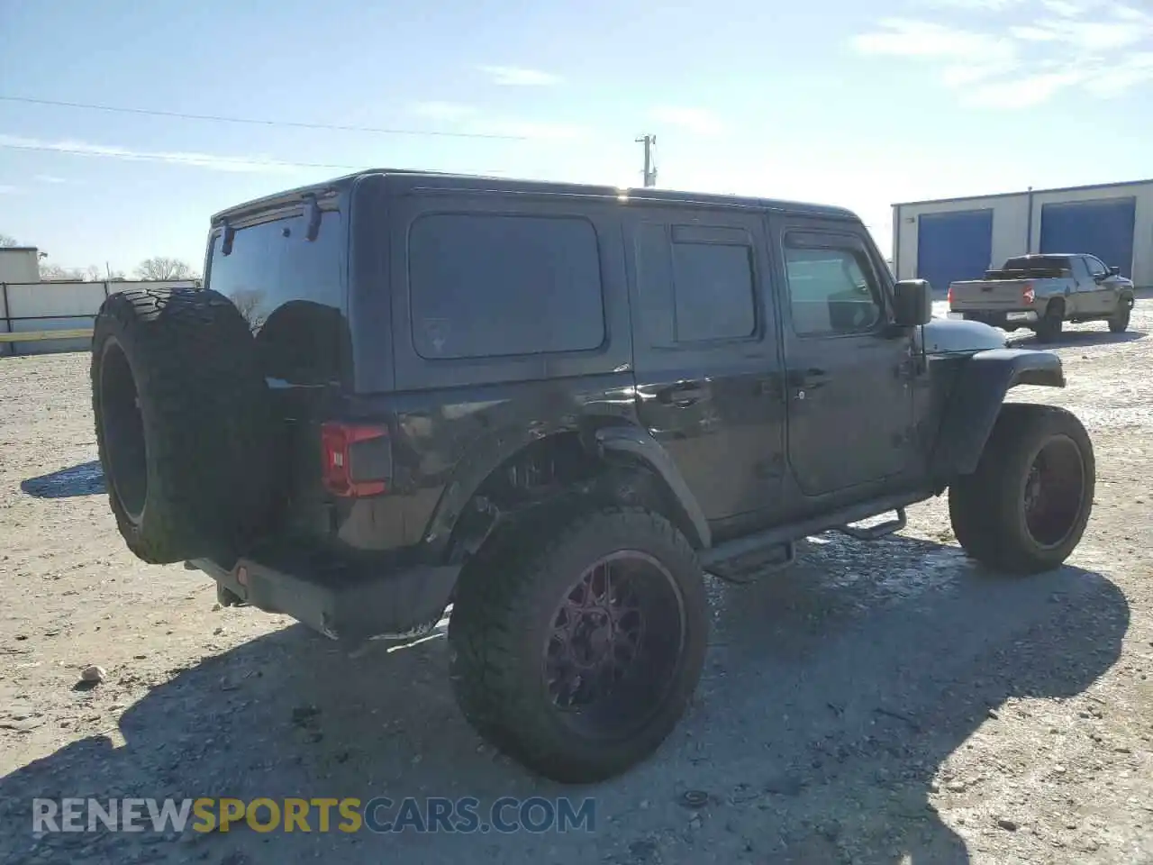 3 Photograph of a damaged car 1C4JJXSJXMW712132 JEEP WRANGLER 2021