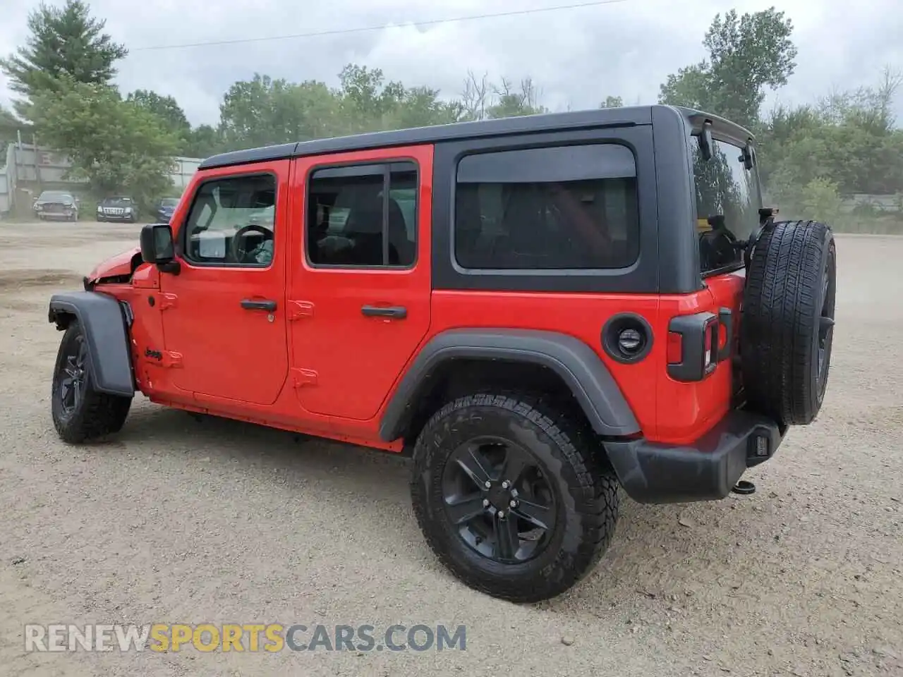 2 Photograph of a damaged car 1C4HJXDG3NW149846 JEEP WRANGLER 2022