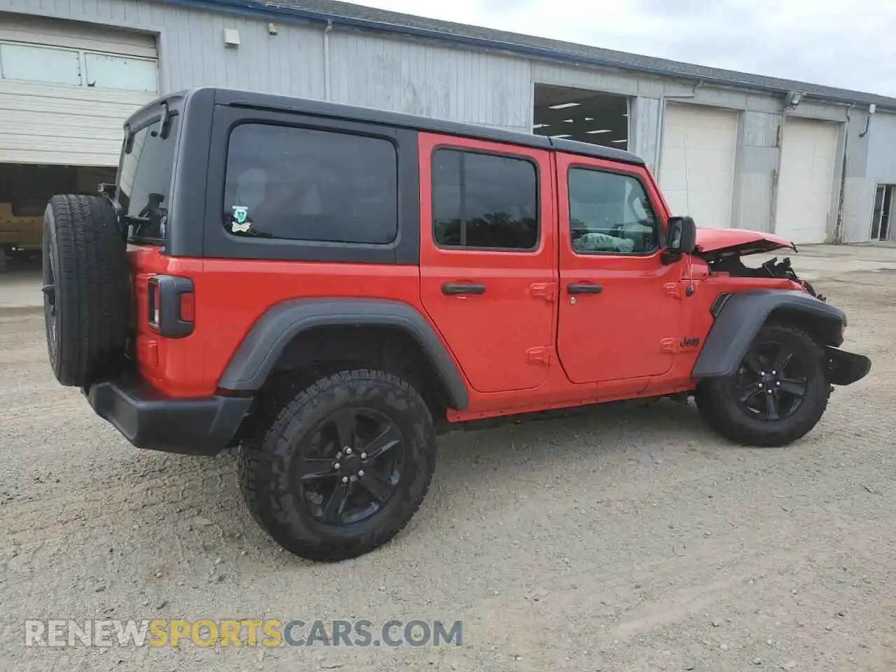 3 Photograph of a damaged car 1C4HJXDG3NW149846 JEEP WRANGLER 2022