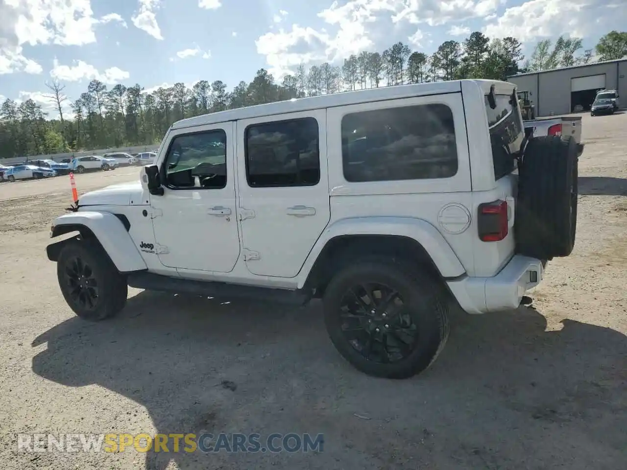 2 Photograph of a damaged car 1C4HJXEN2NW124708 JEEP WRANGLER 2022