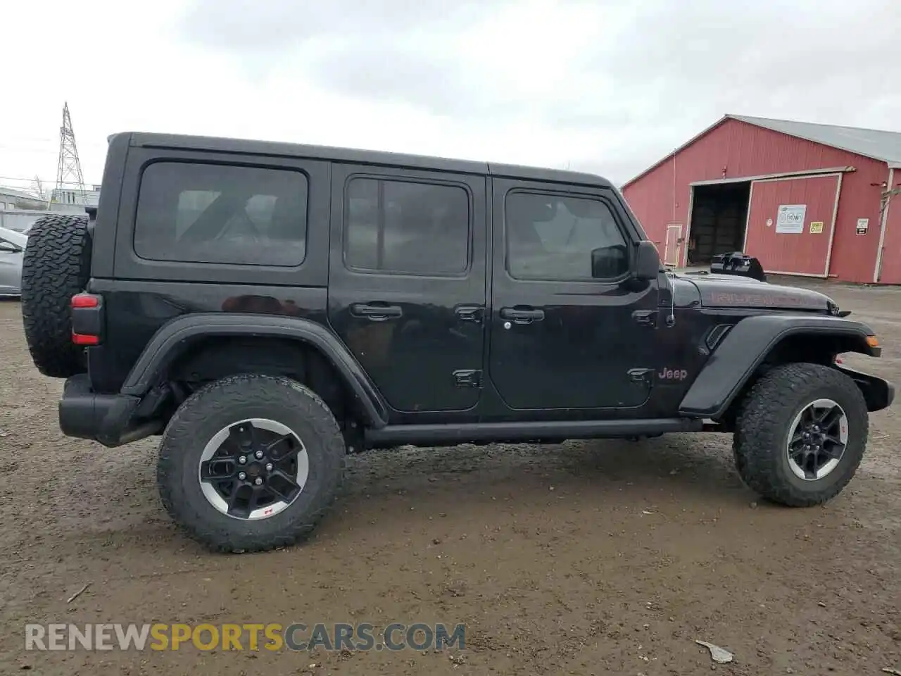3 Photograph of a damaged car 1C4HJXFN5NW104287 JEEP WRANGLER 2022