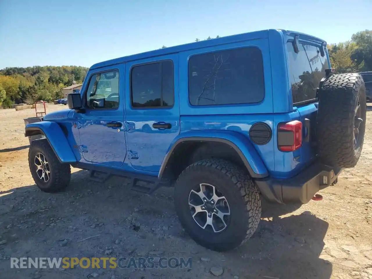 2 Photograph of a damaged car 1C4JJXFM9NW127760 JEEP WRANGLER 2022