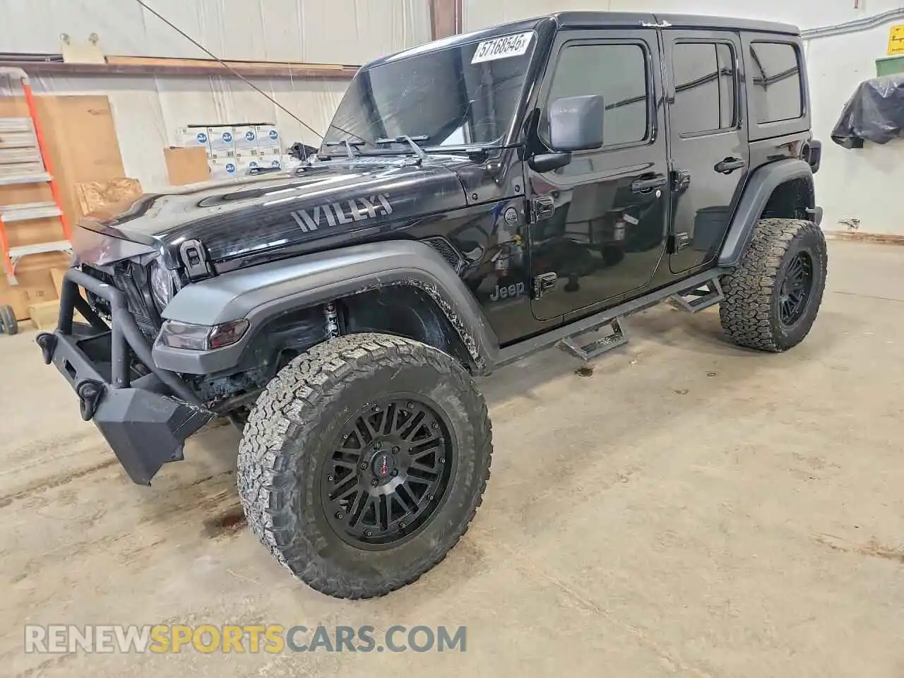 1 fotografías del automóvil dañado 1C4HJXDG1PW506525 JEEP WRANGLER 2023