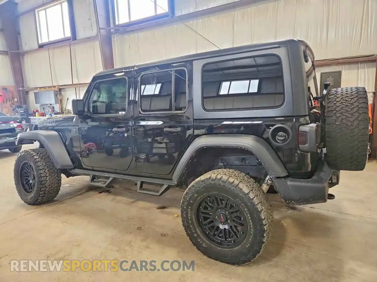 2 fotografías del automóvil dañado 1C4HJXDG1PW506525 JEEP WRANGLER 2023