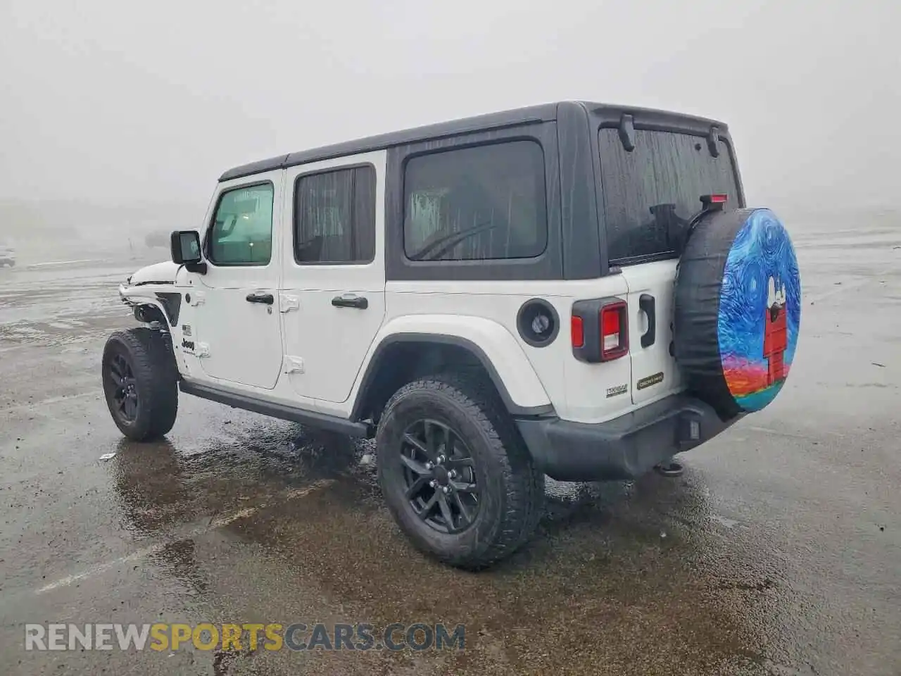 2 fotografías del automóvil dañado 1C4HJXDG8PW578550 JEEP WRANGLER 2023