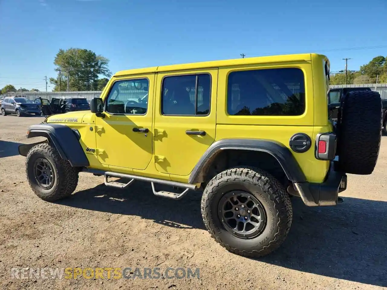 2 Photograph of a damaged car 1C4HJXDGXPW668315 JEEP WRANGLER 2023