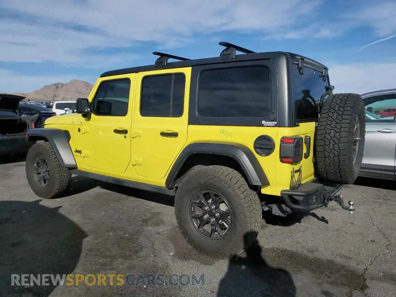 2 Photograph of a damaged car 1C4HJXDM9PW519092 JEEP WRANGLER 2023