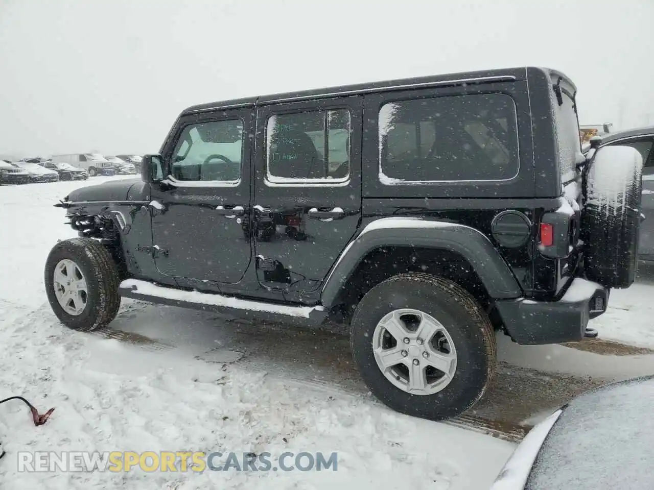 2 Photograph of a damaged car 1C4HJXDMXPW596537 JEEP WRANGLER 2023