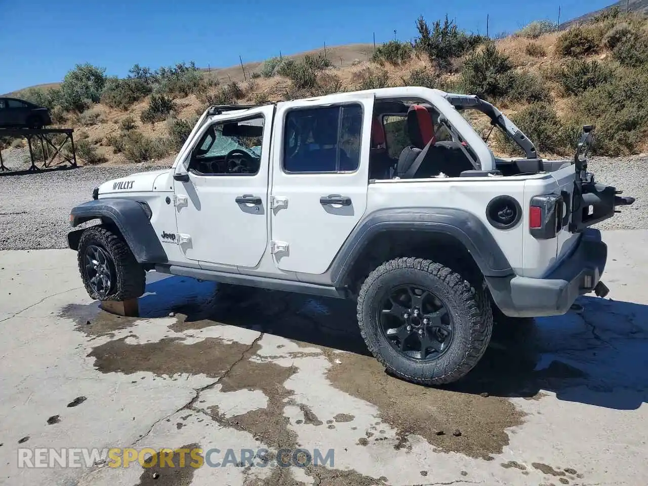 2 Photograph of a damaged car 1C4HJXDN2PW523090 JEEP WRANGLER 2023
