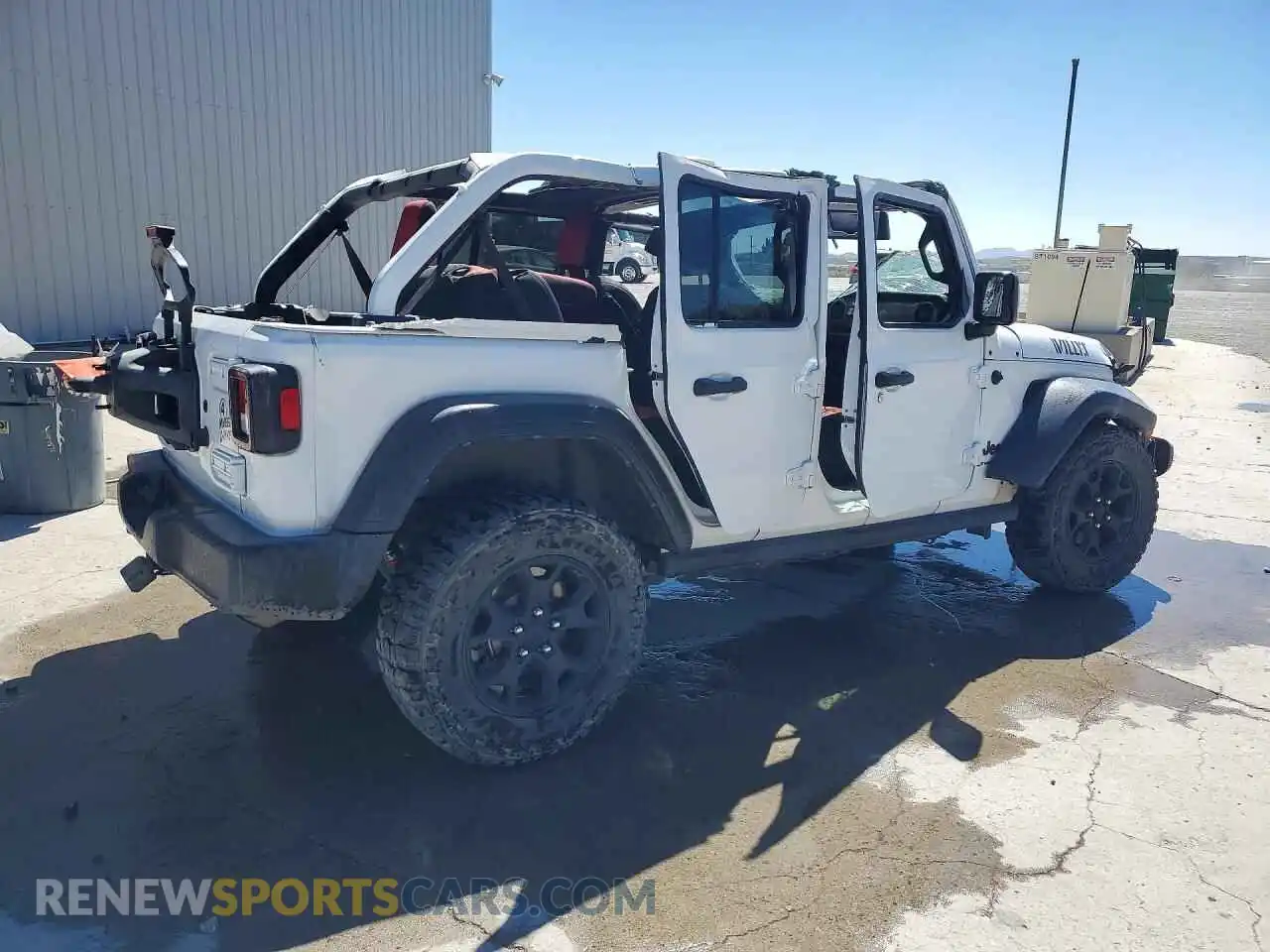 3 Photograph of a damaged car 1C4HJXDN2PW523090 JEEP WRANGLER 2023