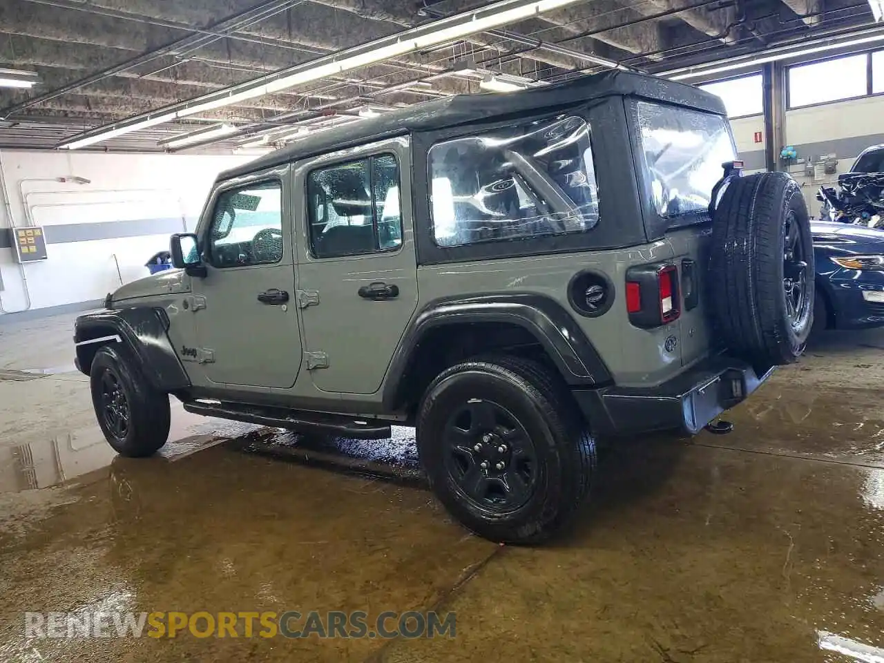 2 Photograph of a damaged car 1C4HJXDN8PW545465 JEEP WRANGLER 2023