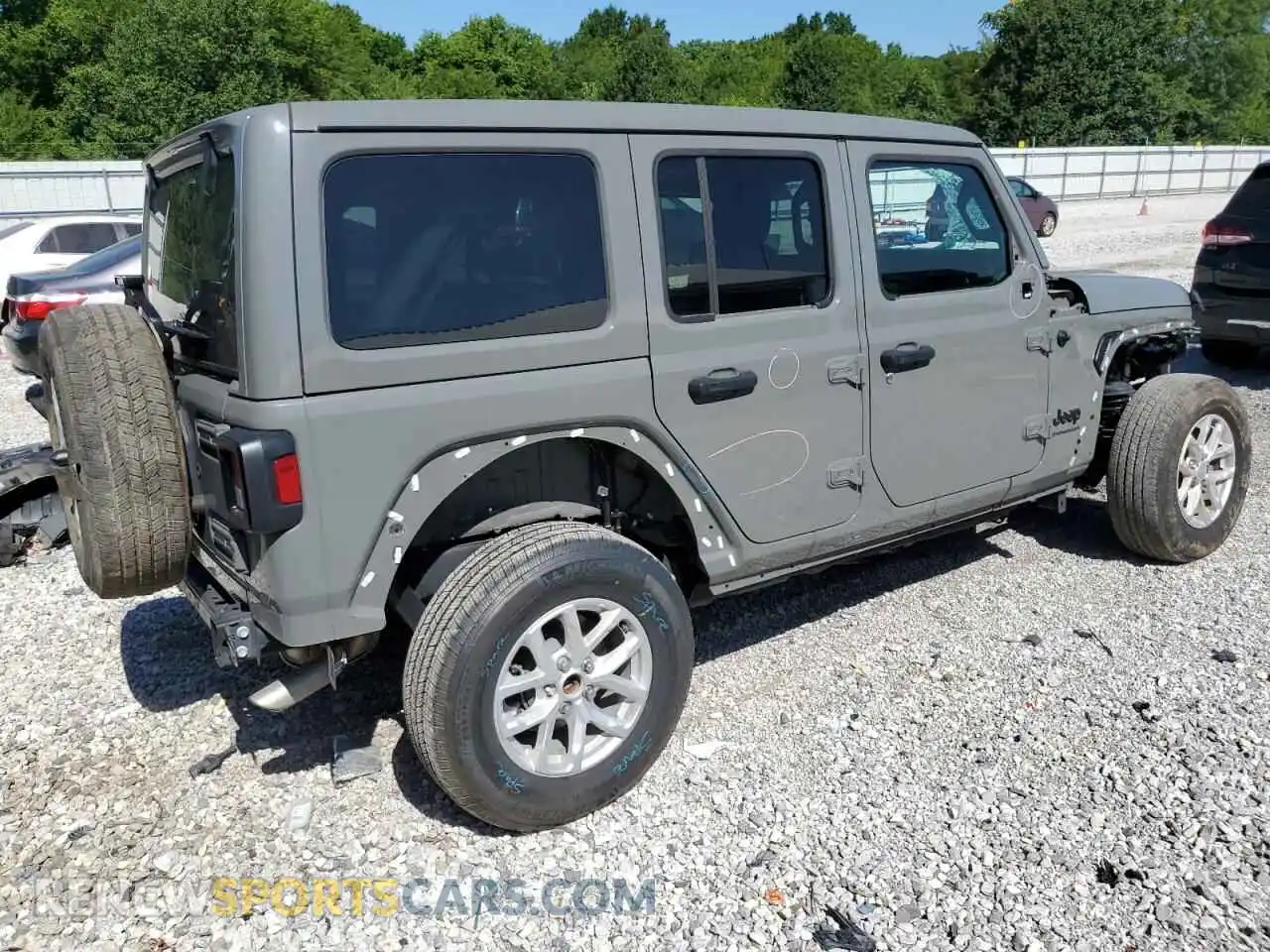 3 Photograph of a damaged car 1C4HJXDN8PW628152 JEEP WRANGLER 2023