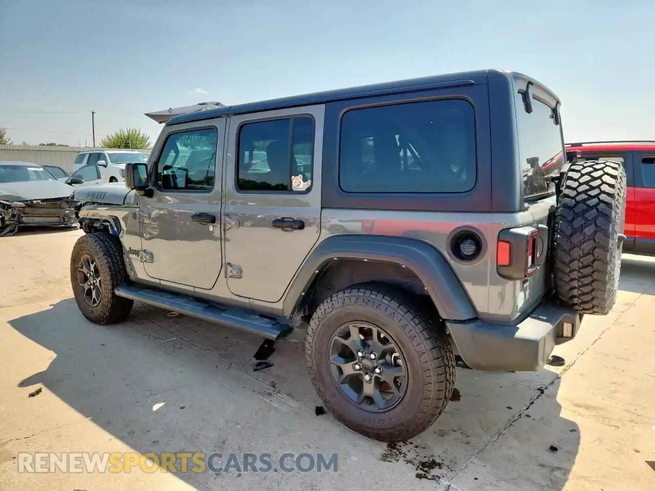 2 Photograph of a damaged car 1C4HJXDNXPW522558 JEEP WRANGLER 2023