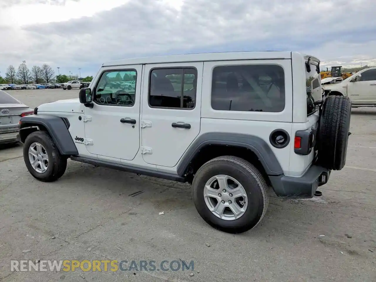 2 Photograph of a damaged car 1C4HJXDNXPW567290 JEEP WRANGLER 2023