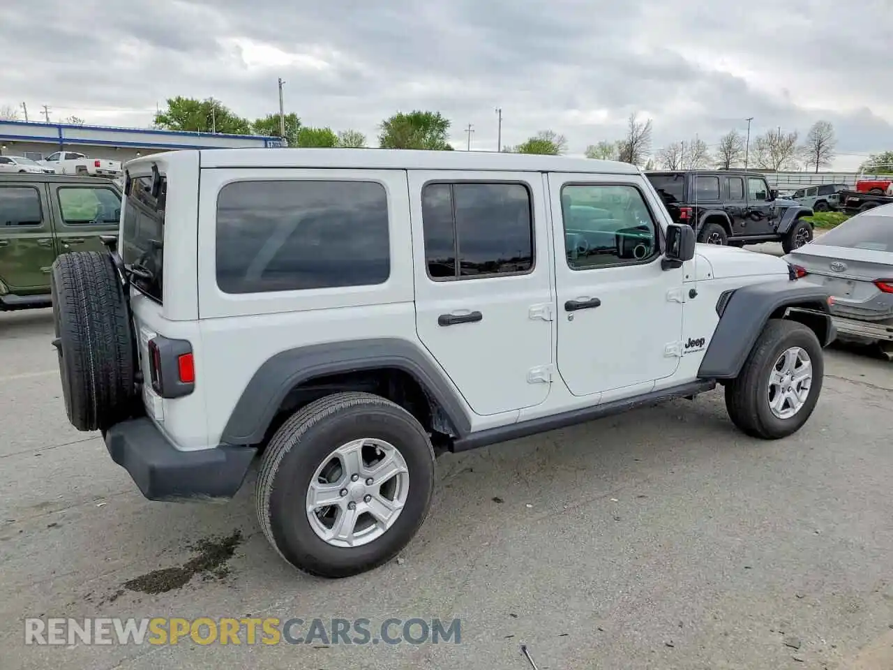 3 Photograph of a damaged car 1C4HJXDNXPW567290 JEEP WRANGLER 2023