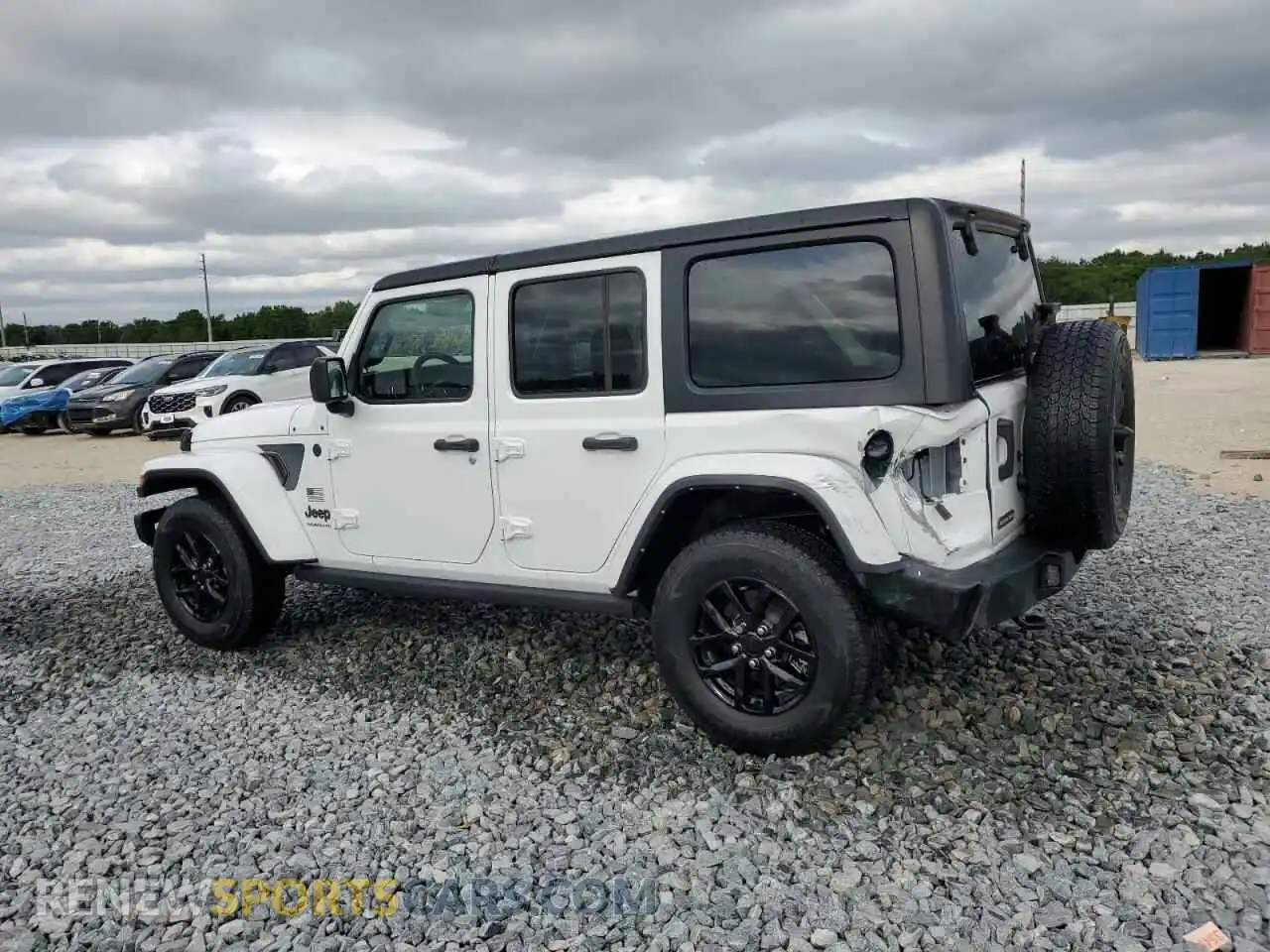 2 Photograph of a damaged car 1C4HJXDNXPW569699 JEEP WRANGLER 2023