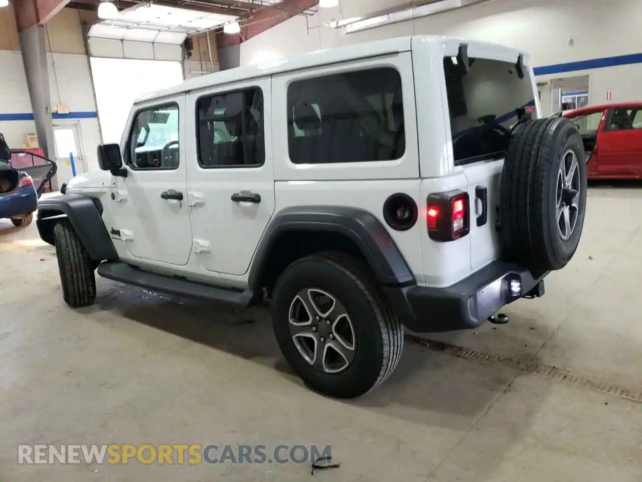 2 Photograph of a damaged car 1C4HJXDNXPW618044 JEEP WRANGLER 2023