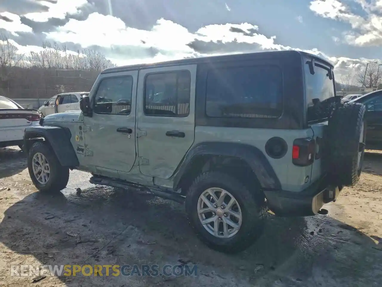 2 Photograph of a damaged car 1C4HJXDNXPW680320 JEEP WRANGLER 2023