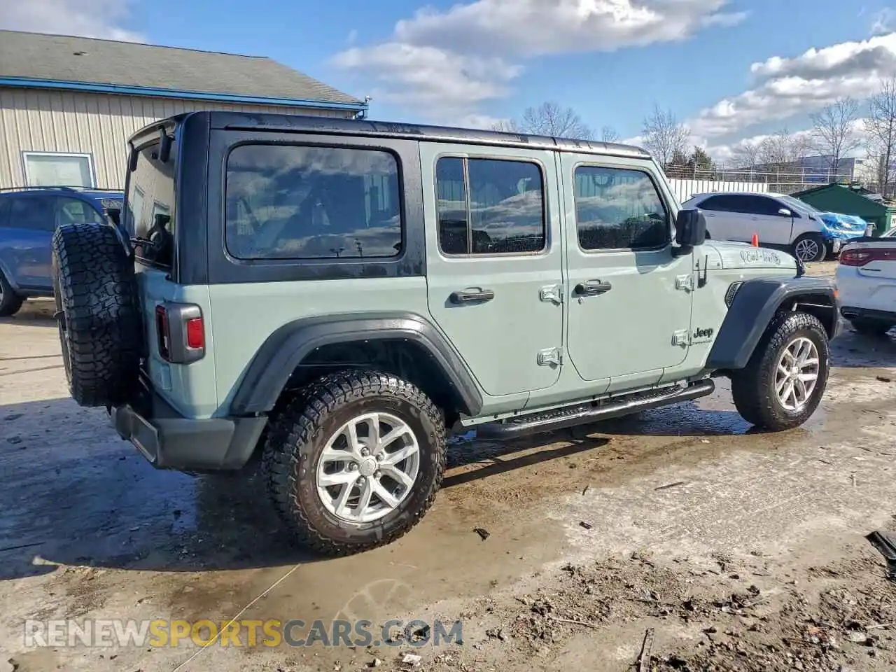 3 Photograph of a damaged car 1C4HJXDNXPW680320 JEEP WRANGLER 2023