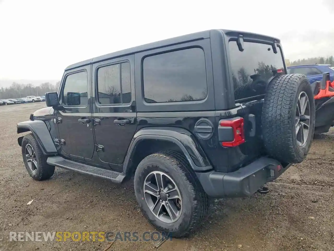 2 fotografías del automóvil dañado 1C4HJXEG1PW573849 JEEP WRANGLER 2023