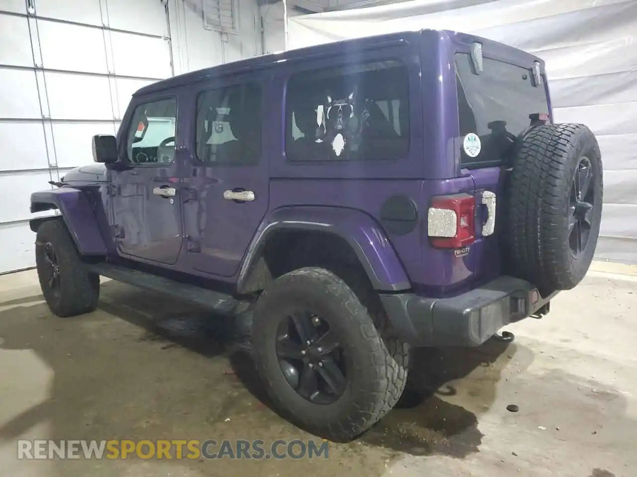 2 fotografías del automóvil dañado 1C4HJXEG6PW564113 JEEP WRANGLER 2023