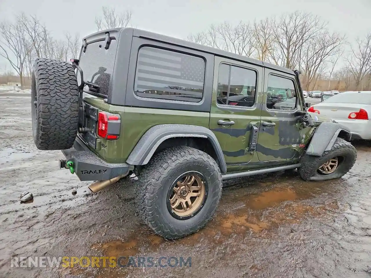 3 Photograph of a damaged car 1C4HJXFN2PW509235 JEEP WRANGLER 2023