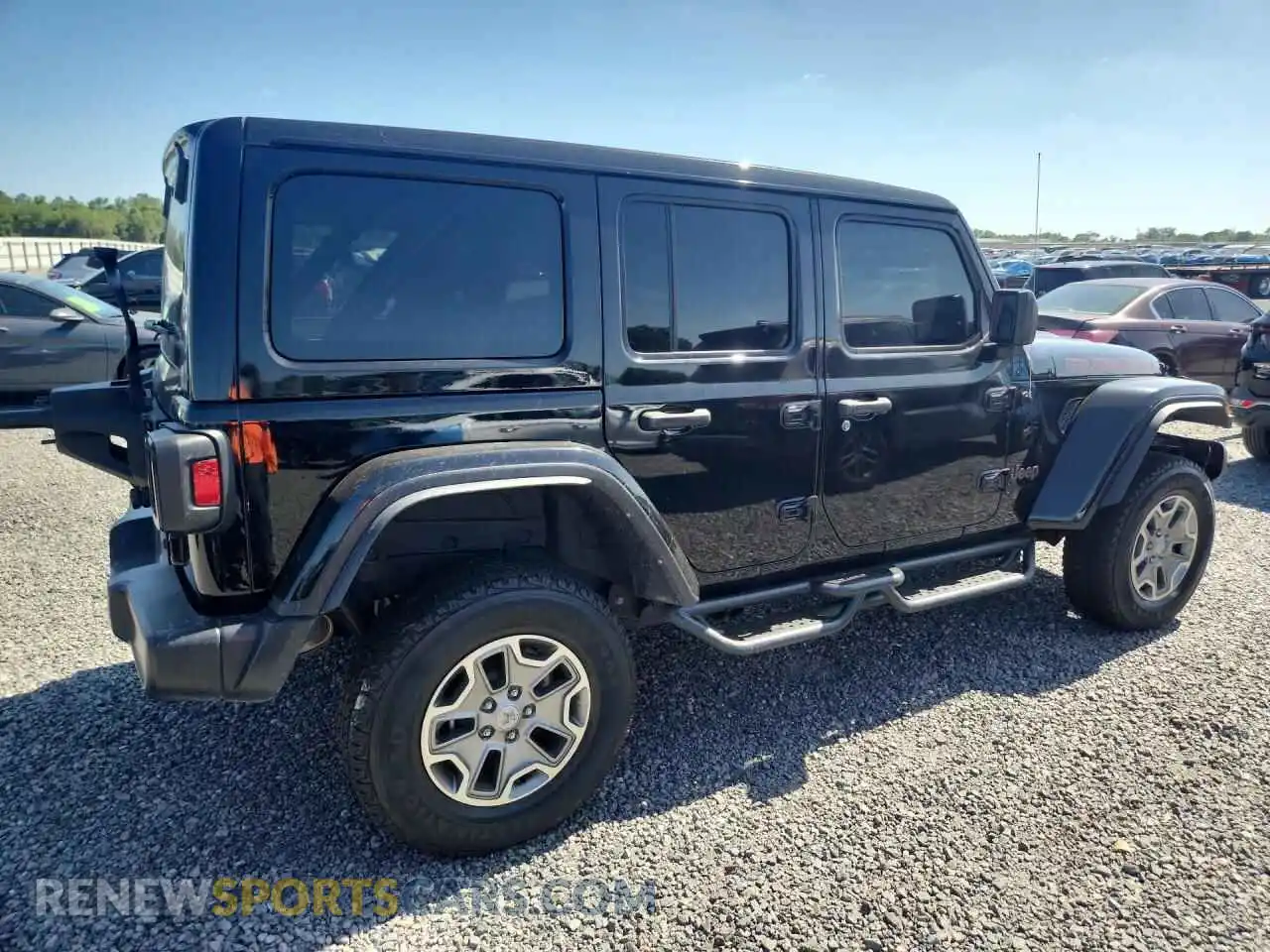 3 Photograph of a damaged car 1C4HJXFN2PW615006 JEEP WRANGLER 2023