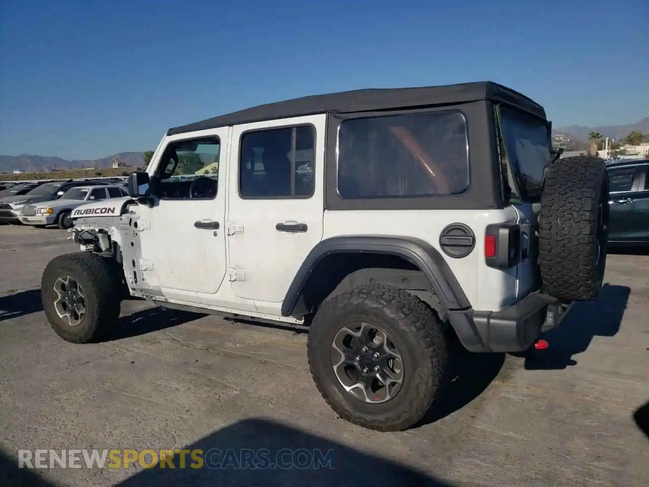 2 Photograph of a damaged car 1C4HJXFN4PW597544 JEEP WRANGLER 2023