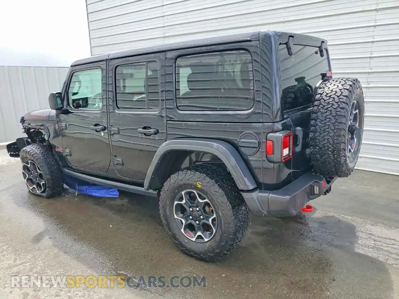 2 Photograph of a damaged car 1C4HJXFN7PW693099 JEEP WRANGLER 2023