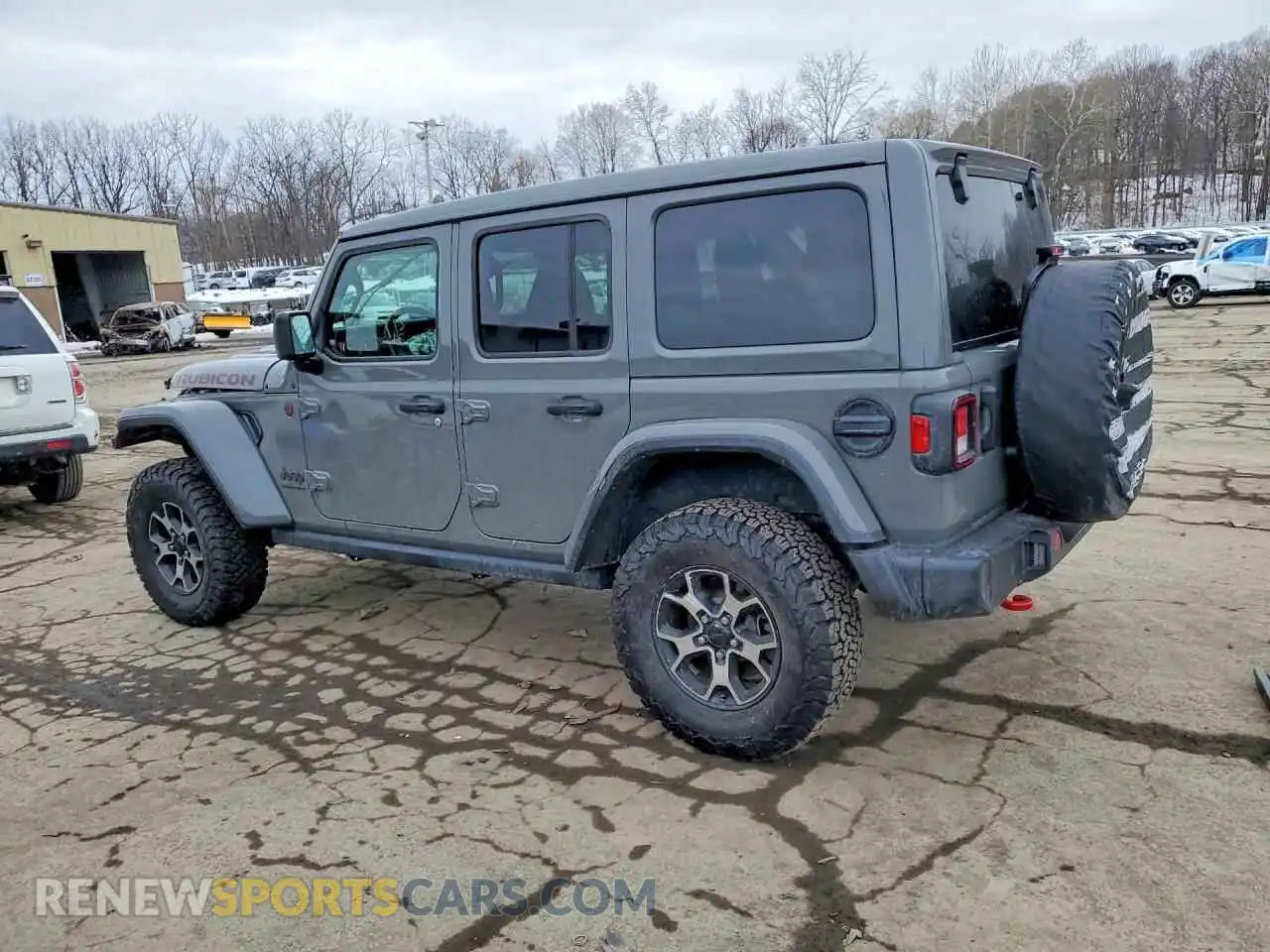 2 Photograph of a damaged car 1C4HJXFN8PW508350 JEEP WRANGLER 2023