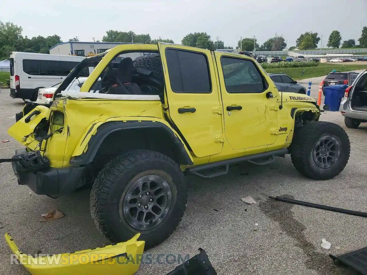 3 Фотография поврежденного автомобиля 1C4JJXFG8PW537771 JEEP WRANGLER 2023