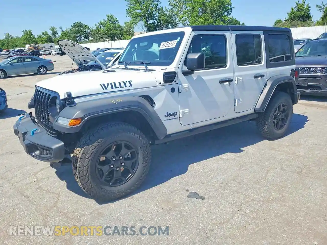 1 Photograph of a damaged car 1C4JJXN63PW592296 JEEP WRANGLER 2023