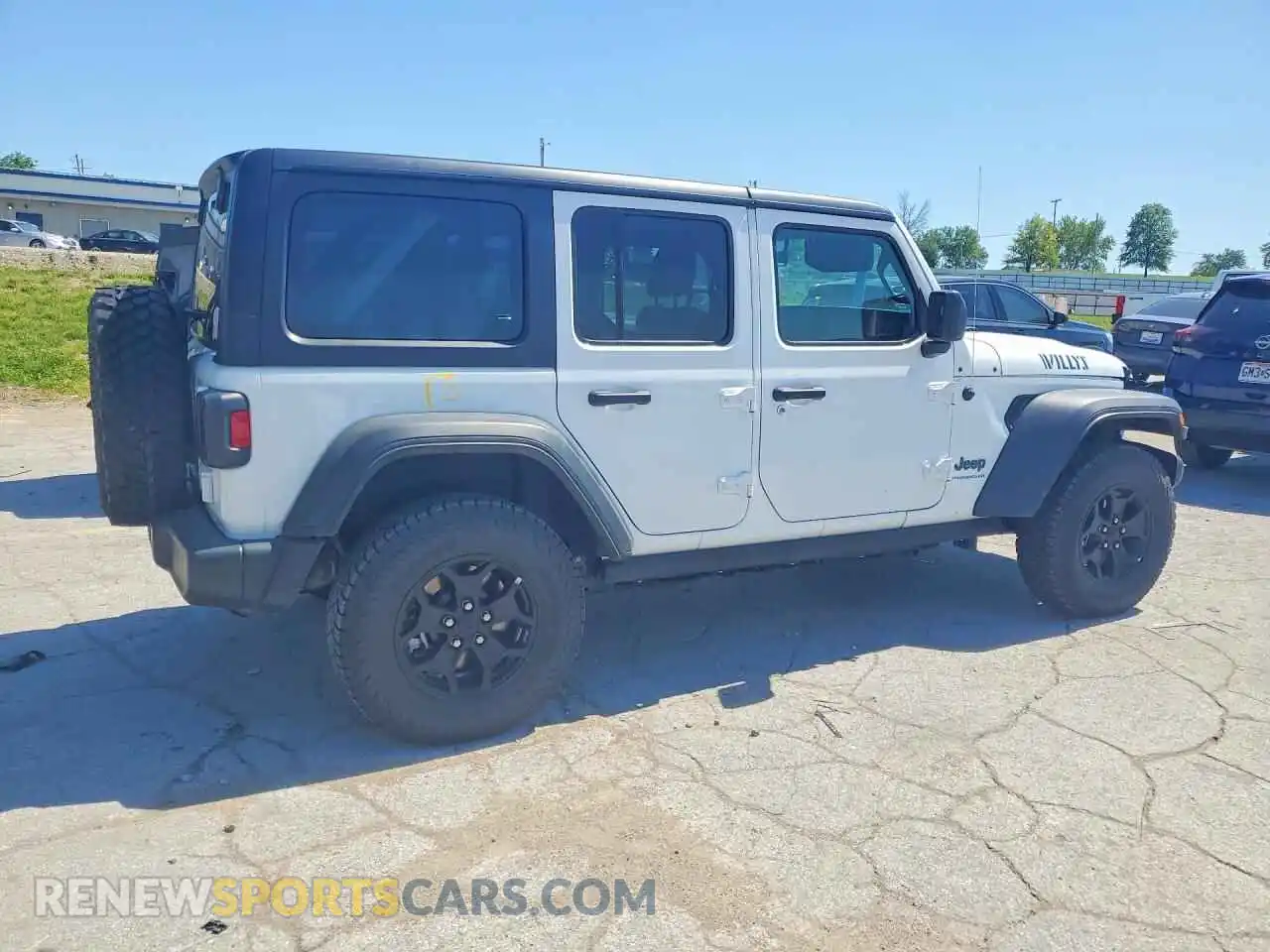 3 Photograph of a damaged car 1C4JJXN63PW592296 JEEP WRANGLER 2023