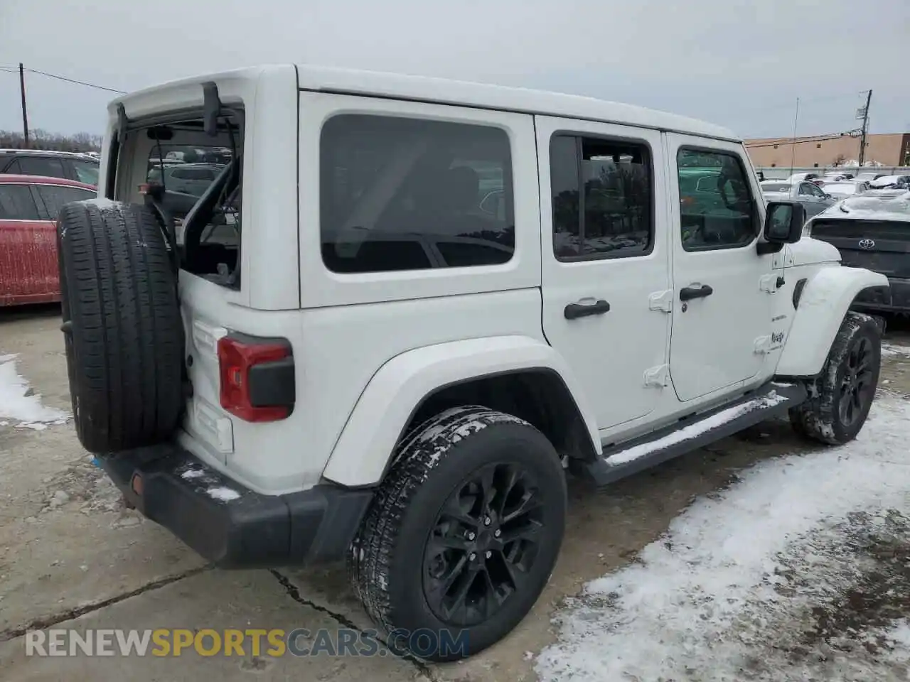 3 Photograph of a damaged car 1C4JJXP64PW580929 JEEP WRANGLER 2023