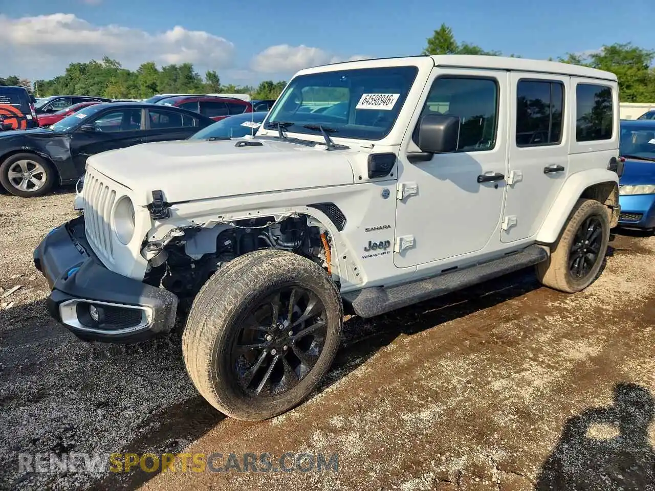 1 fotografías del automóvil dañado 1C4JJXP65PW555909 JEEP WRANGLER 2023